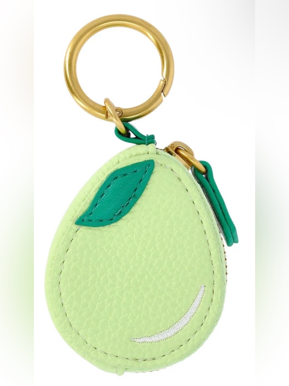 Free Assembly Women's Pear Coin Pouch Handbag Charm *NEW